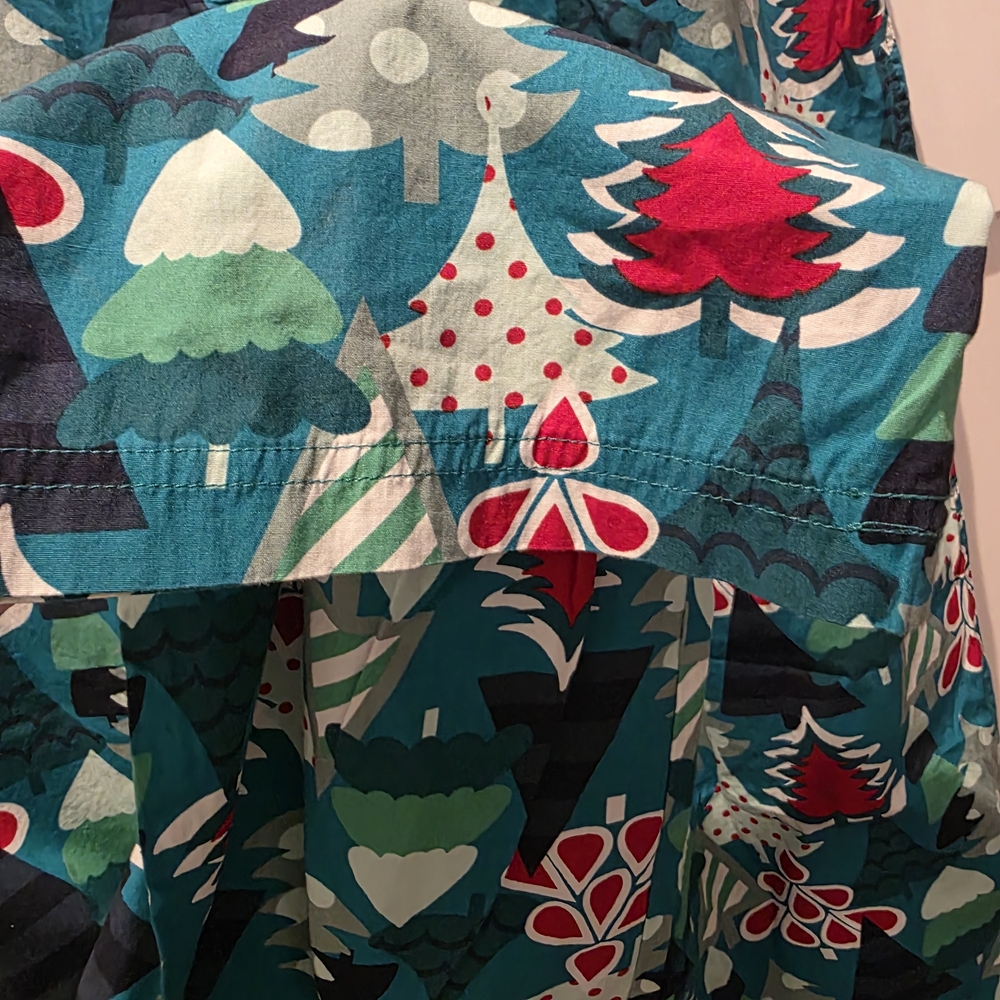 Matilda Jane Moments with you Holiday Spirit PJ Pants XL Christmas Trees Festive - Picture 6 of 8